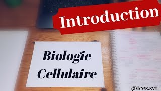 Biologie cellulaire s1  introduction  شرح بالدارجة [upl. by Evelin]