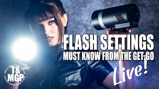 Camera Flash Settings You NEED to Know  LIVE with Gavin Hoey [upl. by Nnahgaem764]