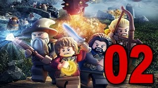 The LEGO Hobbit  Part 2  Dragon Fighting Playstation 4 Lets Play  Walkthrough  Gameplay [upl. by Herzog]