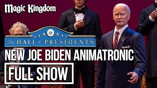 The Hall of Presidents with Joe Biden Debuts at the Magic Kingdom [upl. by Asimaj]