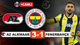 Az Alkmaar 31 Fenerbahçe  Avrupa Ligi Canlı Yayın [upl. by Ahsropal176]