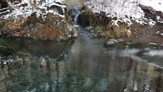 Hot Springs In The Jemez Mountains Of New Mexico [upl. by Imehon]