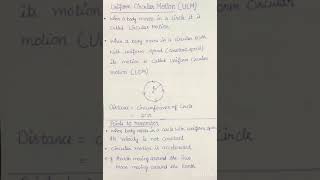 uniform circular motionMotion physics 9 class [upl. by Ashley]