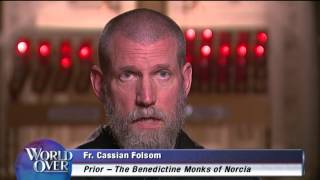 World Over  20150604  Norcia Monks Gregorian Chant Fr Cassian Folsom with Raymond Arroyo [upl. by Veedis]