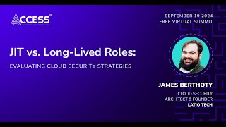 JIT vs Long Lived Roles Evaluating Cloud Security Strategies [upl. by Ileana475]