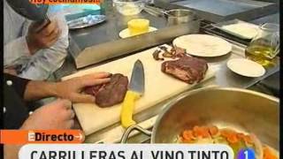 Receta de Carrilleras al vino tinto ED [upl. by Kosiur]