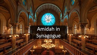 Jewish Prayer Amidah in Synagogue [upl. by Asille]