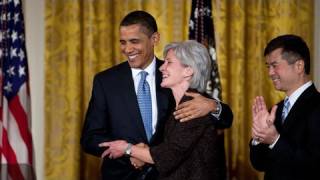 Swearing In Sebelius and Locke [upl. by Eninaej544]