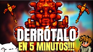 🤠 Como INVOCAR y DERROTAR al GOLEM en TERRARIA 144 terraria 🌳 [upl. by Ayalat399]