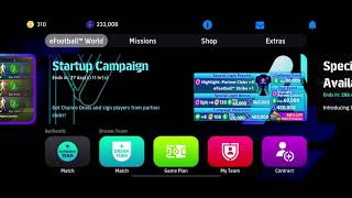 How to Change Team In EFOOTBALL 2024 tutorial to change dream team [upl. by Annawahs]