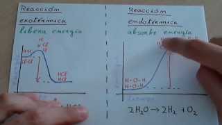 Reacciones exotérmicas y endotérmicas [upl. by Annoerb]