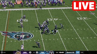 NFL LIVE🔴 Minnesota Vikings vs Tennessee Titans  Week 11 NFL Full Game  17th November 2024 NFL 25 [upl. by Bringhurst818]