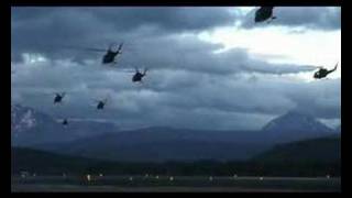 Helicopter parade at Bardufoss 2006 [upl. by Atirehs349]