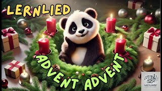 Advent Advent Lernlied Musikvideo [upl. by Asihtal]