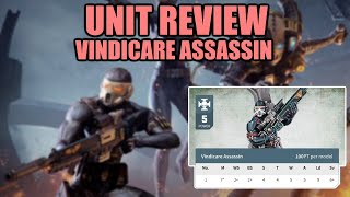 New Vindicare But Are His Rules Hit Or Miss │ Warhammer 40k 9th Edition Unit Review [upl. by Estren672]