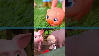 JJ visits the FARM CoComelon Shorts KidsCartoons [upl. by Vivyan]