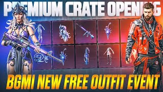 Opening 100 Premium Crates in BGMI  Bgmi crate opening  Premium crate opening  Noob Player [upl. by Karim977]