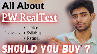 🎯 PW RealTest 🎯 Best Test Series for NEET 2025  Unbiased Review of RealTest  neet study pw [upl. by Dirraj]