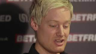 Full Neil Robertson press conference at Betfred World Snooker Championship [upl. by Altman]