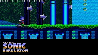 𝗙𝗼𝗿𝗲𝘀𝘁 𝗭𝗼𝗻𝗲  Classic Sonic Simulator Test Server V13 [upl. by Belier]