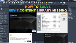 Revit Content Library missing [upl. by Martens]