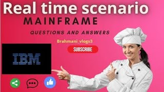 Mainframe Real Time Scenario Questions and Answers realtime scenarios mainframe Brahmanivlogs3 [upl. by Annalla]