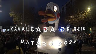 Cavalcada de Reis Mataró 2023 [upl. by Esinek458]