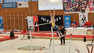 Kaylia Nemour  14766 Uneven Bars  Top 12 2024 [upl. by Belsky]