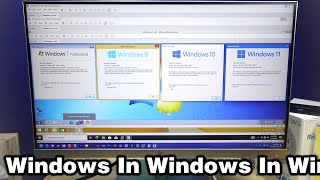 Installing Windows Inside of Windows Inside of Windows Inside of Windows [upl. by Lucienne879]