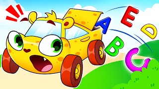 Baby Cars Get Ready for School  ABC Song  Wheels on the Bus  Kids Songs amp Nursery Rhymes [upl. by Nyladnewg476]