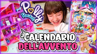 Il Calendario Avvento Polly Pocket Casetta Unboxing Natale 2024 [upl. by Naoh]