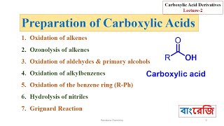 Carboxylic Acid preparation [upl. by Ney]