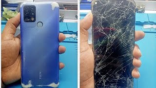 I Restored A Cracked TECNO POVA Phone  You Wont Believe What Happened [upl. by Jeri913]