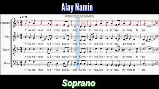 Alay Namin  Soprano Advent Offertory John Clark P Gregorio [upl. by Rocher]