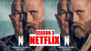 Norsemen Season 3 Prequel Netflix Release Date Trailer and Updates [upl. by Samid]