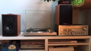 Sony STR11L Stereo Receiver and PSLX2 Turntable with Whafedale Crystal 10 Speakers [upl. by Anirac]