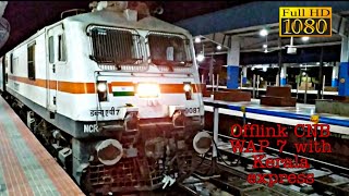 12626  KERALA EXPRESS  KING OF OVERTAKES  CNB WAP 7  TIRUPATI  INDIAN RAILWAYS [upl. by Neerroc]