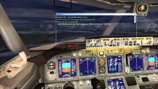 FSX HD 737800 Hamburg nach BerlinTegel deutsch part 34 [upl. by Ojyllek]