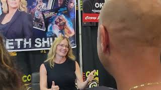 Elisabeth Shue at Steelcitycon [upl. by Krock825]