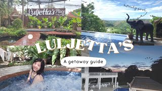 Luljettas Garden Spa Getaway Guide  ALL IN Overnight and Day tour in Antipolo [upl. by Hael]