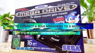 3 Ways To Connect a Sega Mega Drive To a Modern TV  Setup The MegaDrive TV Connection Sega Genesis [upl. by Watt853]