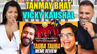 VICKY KAUSHAL REACTS TO VICKY KAUSHAL MEMES ft VICKY KAUSHAL REACTION  Tanmay Bhat [upl. by Winona835]