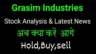 grasim industries share news today l grasim industries share price today I grasim industries share [upl. by Gaudet976]