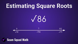 Estimating Square Roots to the Nearest Tenth [upl. by Zorah899]