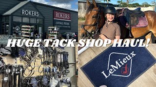 TACK SHOPPING FOR A NEW HORSE [upl. by Einner]