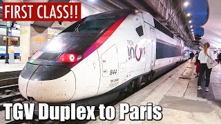 🇫🇷Riding the French Fastest Bullet Train TGV Duplex Rennes→Paris [upl. by Anelak]