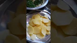 making methi gota and besan chips [upl. by Kcoj]