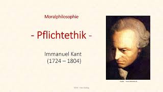 Philosophie  Pflichtethik nach Kant [upl. by Pogah]