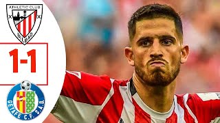 Athletic Bilbao vs Getafe LaLiga 20242025  All Goals amp Highlights [upl. by Purse]