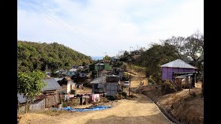 Mizoram khua  Vanchengte Village in North east India [upl. by Ackley]